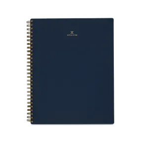 Appointed Notebook in Oxford Blue(L), Lined/Grid/Blank