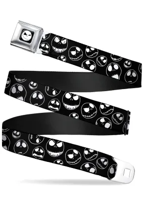 Disney Nightmare Before Christmas Jack Smiling Seatbelt Belt